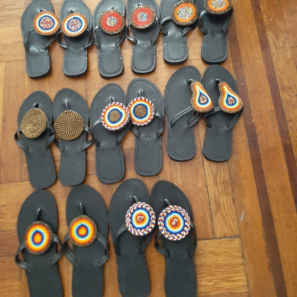 Hand crafted Leather Kenyan Sandals